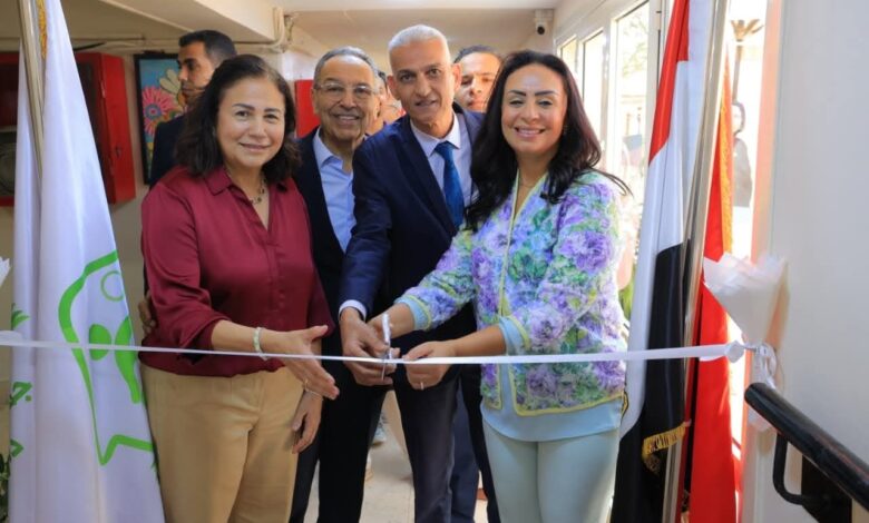 وزيرة التضامن تفتتح وحدة العلاج الطبيعي بدار الهنا لرعاية المسنين بالجيزة