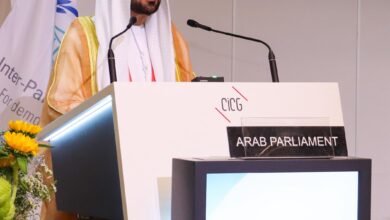 رئيس البرلمان العربي:تشكيل مجموعة عمل برلمانية تابعة للاتحاد البرلماني الدولي