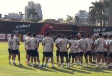الدنماركى ييس توروب المدير الفني الجديد للأهلي يقود المران الأول مع بحضور معاونيه