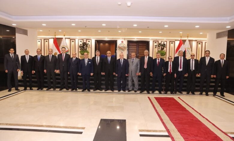 زيارة وزير العدل لهيئة قضايا الدولة والنيابة الإدارية