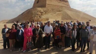 بني سويف تستقبل فوجين سياحيين قوامهما 80 عضواً من أندية الصيد والرحاب