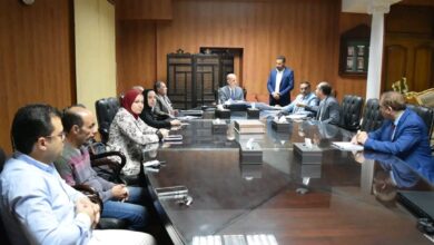 رئيس جامعة بني سويف : يرأس اجتماعي المشروعات و البرمجيات