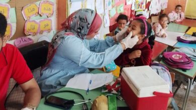 محافظ بني سويف : فحص أكتر من 170 ألف طالباً وطالبة