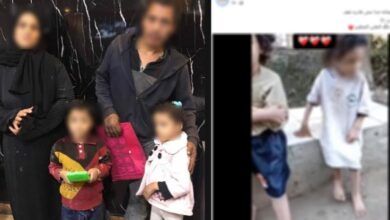 وزارة الداخلية : تكشف ملابسات مقطع فيديو لترك إحدى السيدات لطفلتيها  بأحد الشوارع