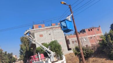 الطرق الرئيسية بمدينة قلين