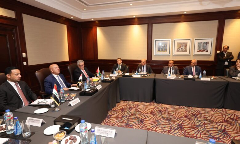 وزير الصناعة والنقل يترأس الجمعية العمومية السادسة والثمانين لشركة الجسر العربي للملاحة