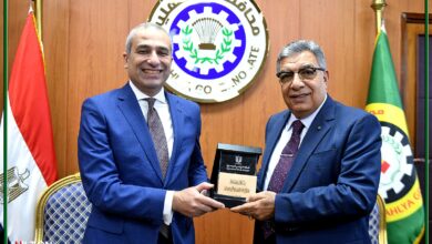 رئيس البنك الزراعي المصري : يلتقي محافظ الدقهلية لتعزيز أوجه التعاون في المشروعات التنموية وتمويل صغار المزارعين