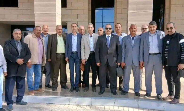 تكريم مدير ومسئولي الأمن بتعليم بني سويف