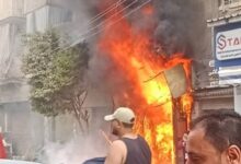 إندلع  حريق هائل، شهدته منطقة «الوحدة العربية» في شبرا الخيمة قبل قليل،فى  محل لبيع كماليات السيارات بالكامل، دون وقوع أي إصابات