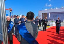 الرئيس عبد الفتاح السيسي،يشهد افتتاح عدد من المحطات البحرية بالمنطقة الاقتصادية لقناة السويس بميناء شرق بورسعيد.
