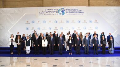 وزير الصحة ويطلق النسخة الثالثة من المؤتمر العالمي للسكان والصحة والتنمية البشرية 2025