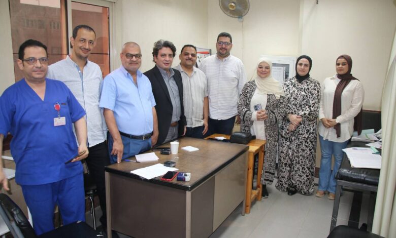 انطلاق عمل لجنة المفاصل بعيادة السلام التابعة للتأمين الصحي ببنى سويف