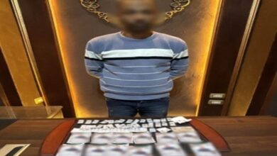 ضبط شخص بحوزته "كوبونات سلع وكروت دعائية"بإحدى الدوائر الانتخابية بطنطا