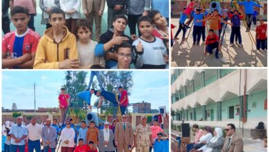 ممثلو وزارة الشباب يتابعون العروض الرياضية بالمدارس والمعاهد الأزهرية بكفر الشيخ
