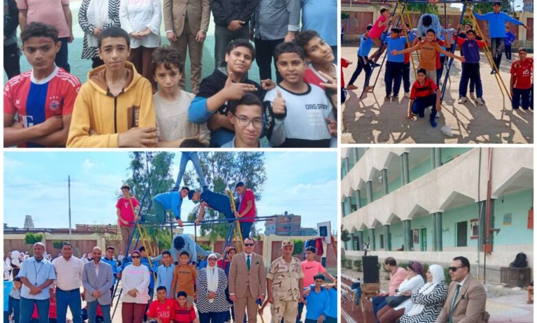 ممثلو وزارة الشباب يتابعون العروض الرياضية بالمدارس والمعاهد الأزهرية بكفر الشيخ