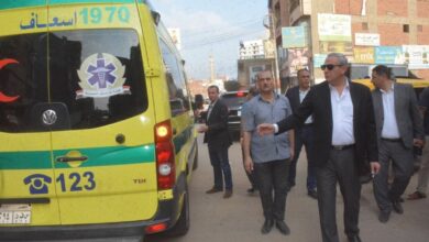 محافظ الغربية : يتدخل فور وقوع حادث تصادم دراجتين بخاريتين خلال جولته المفاجئة