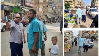 حملات إشغالات موسّعة تجوب مدن ومراكز محافظة الشرقية