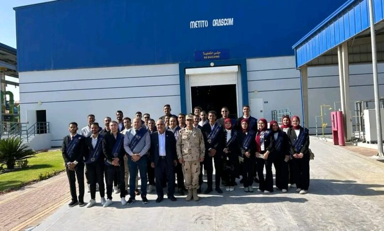 وفد طلاب "جامعة بني سويف" في زيارة ميدانية لسيناء