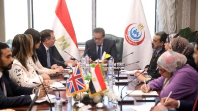 وزير الصحة : يستقبل سفير المملكة المتحدة لبحث تعزيز التعاون الصحي المشترك