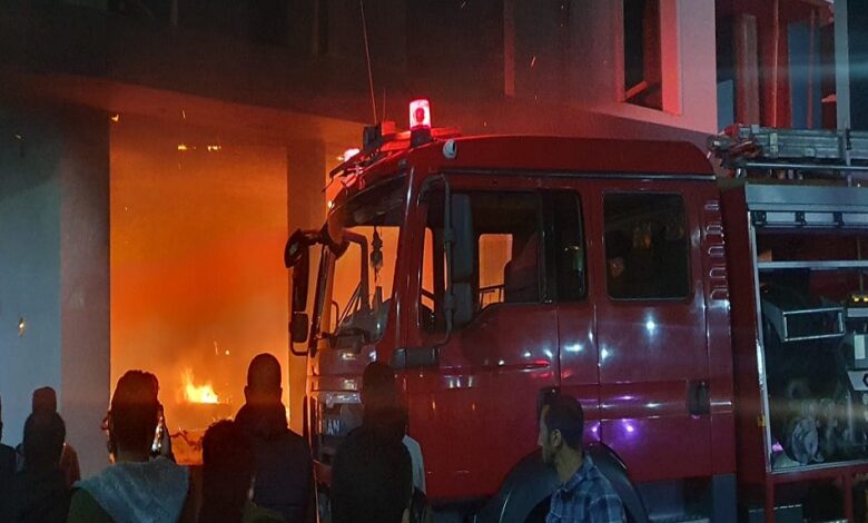 إخماد حريق داخل شقة سكنية فى حدائق القبة دون إصابات