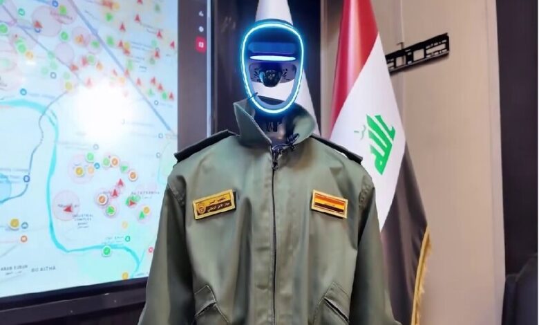 "ضابط روبوت" يقود تأمين الانتخابات البرلمانية عبر الذكاء الاصطناعي فى العراق