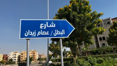 جهاز مدينة الشروق يرفع كفاءة شارع البطل "عصام زيدان"