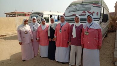 قافلة تُقدم أكثرمن 2300 خدمة طبية "بالمجان" لأهالي قرية الأنصار باهناسيا بنى سويف