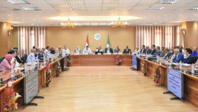 محافظ الشرقية : يترأس اجتماعاً لمجلس إدارة المناطق الصناعية واللجنة العليا للإستثمار