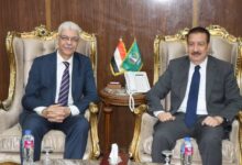 تعزيز التعاون المشترك بين جامعة المنوفية والمحافظة