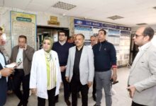 محافظ الشرقية : يُفاجئ الأطباء والعاملين مستشفي المبرة بالزقازيق