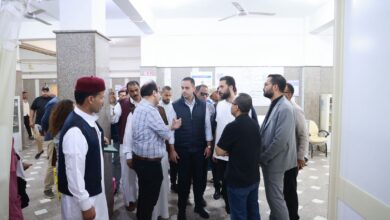 نائب وزير الصحة : يبحث مع نائب محافظ مطروح رفع جاهزية المنظومة الصحية بالمحافظة