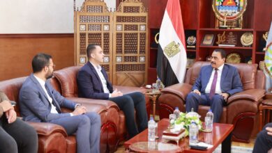 نائب وزير الصحة : يبحث مع محافظ مطروح دعم البنية الصحية وتسريع مشروعات التطوير بالمحافظة