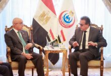 وزير الصحة يبحث مع نظيره العراقي سبل تعزيز العمل بمجالات التعاون المشترك