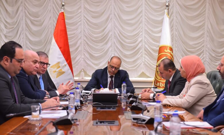 "العمل" مناقشة آليات توسيع مظلة الحماية الاجتماعية للعمالة غير المنتظمة وقطاع المقاولات