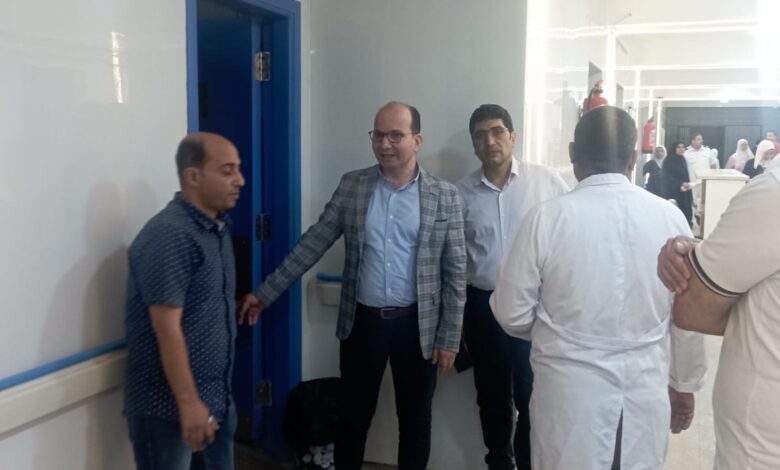 وكيل صحة الدقهلية : يوجّه بتوسيع غرف الفرز وإنشاء وحدة حروق متكاملة