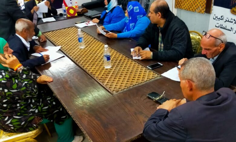 رئيس حزب الأحرار :يجتمع مع اللجنة التى شكلها لمتابعة سير العملية الإنتخابية ومدى نزاهتها