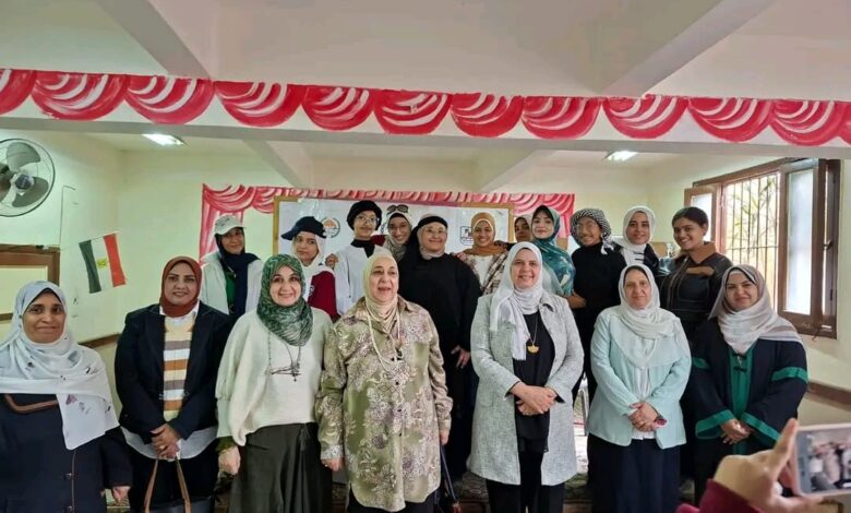 مؤتمر احمي نفسك لشؤون المرأة بتعليم بني سويف لمناهضة العنف ضد المرأة