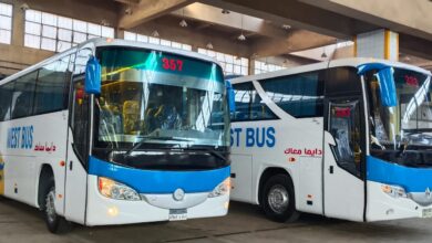 دعيم أسطول النقل التابع للشركة القابضة بـ 529 أتوبيس وميني باص جديد صناعة مصرية