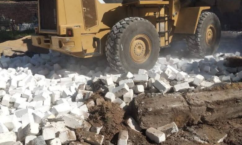 إزالة أكثر من 390 حالة تعدي على الأراضي الزراعية خلال أسبوع