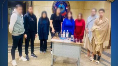 نادٍ صحي لممارسة الأعمال المنافية للآداب بالتجمع الأول