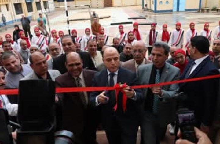 محافظ كفرالشيخ : يفتتح أعمال تطوير مدرسة الشهيد أبو المجد القاضي الإعدادية بدسوق