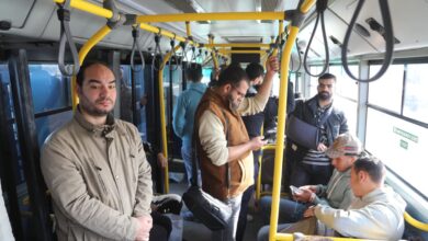 اقبال كبير من المواطنين على استخدام الاتوبيس الترددي السريع BRT