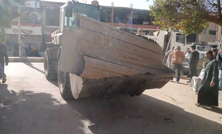  391 حالة إزالة بشوارع مدينة الفشن