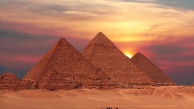 "تحت أهرامات الجيزة" هياكل ضخمة تمتد على عمق يتجاوز 1000 متر