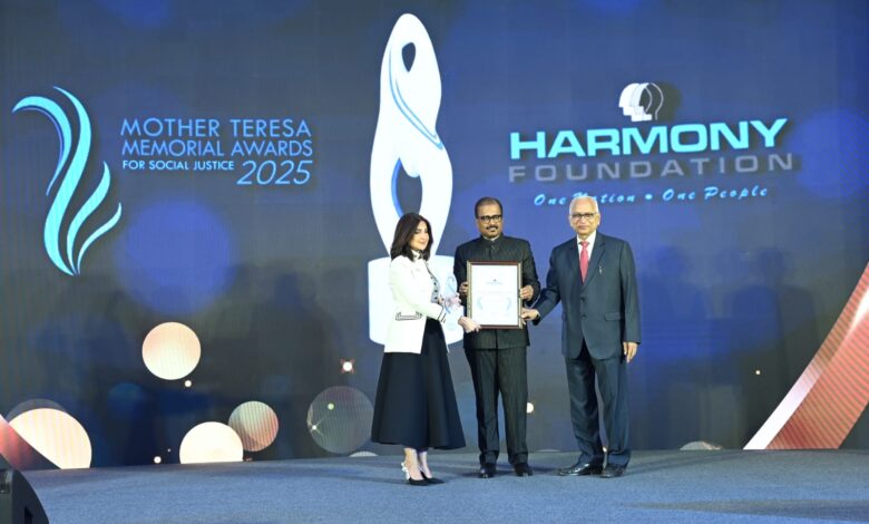 تكريم عالمي للدكتورة هبة السويدي بجائزة الأم تريزا للسلام والمساواة والعدالة الاجتماعية