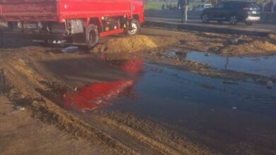 المنوفية ..."عقيلة"تتابع حادث طريق مصر اسكندريه الزراعى