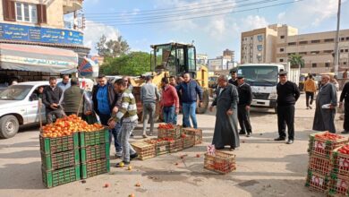 إزالة الإشغالات لاستعادة المظهر الحضاري لمدن الشرقية