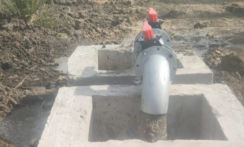 ​"الزراعة" تواصل أعمال مشروع تطوير ري قصب السكر في "قفط وقوص" بقنا