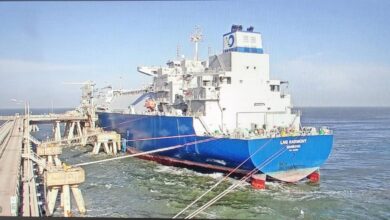 تصدير شحنة غاز مسال جديدة من مجمع إدكو إلى تركيا