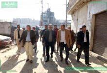 محافظ الشرقية يتفقد تركيب انترلوك ب6,3 مليون جنيه بحى ثان الزقازيق